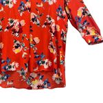 Rose + Olive Rose‎ And Olive Boho Blouse Red Large Photo 6