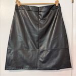NYDJ  Faux Leather A Line Skirt Photo 2