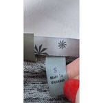 Athleta  Hoodie Women's Small Gray Heathered Full Zip Pockets Drawstring‎ Photo 5