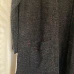Madewell Black Speckled Long Cardigan With Pockets Photo 1