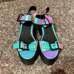 Top Shop Iridescent Platforms Photo 1