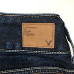 American Eagle  Outfitters Womens Cropped Distressed Jeans Size 6 Low Rise Photo 3