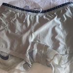 Nike Women's Light Gray Shorts with black Swoosh Photo 6