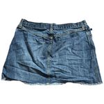 Abercrombie & Fitch Y2K Cotton Medium/Dark Wash Denim Mini Skirt Size 8 Photo 1