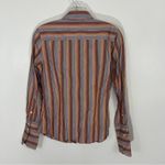Robert Graham  Womens Striped Buttondown Shirt Colorful Size 2 Photo 4