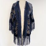 Denim & Supply Ralph Lauren Ralph Lauren beautiful velvet Denim & Supply fringe kimono NWT Photo 1