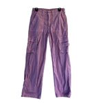 American Eagle Americal Eagle lilac Cargo Pants Size 8 Y2K Photo 2