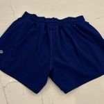 Lululemon  hotty hot shorts blue size 4 Photo 1