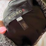 ESCADA Twill Blazer with Bow SIZE 40 wool blend y2k clueless old money Black Size 8 Photo 5