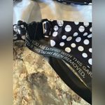 Polka Dot Ruffle Bikini Top Plus Size 20 Boohoo New Black White Halter Top Photo 5