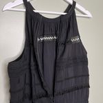 Ann Taylor Loft Women’s Sleeveless Halter Neck Pocket Jumpsuit Black Size Large Photo 4