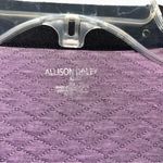 Allison Daley  Quilted Purple Women's Jacket Size 2X Photo 2