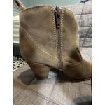 Steve Madden  Cian, Block Heel, Side Zip, Booties With Tassels, Taupe, 9.5 Photo 5