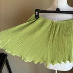 Vestique Lime Green Pleated shorts nwt Photo 1