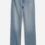 Madewell NWT The '90s Straight Jean 31P holes in back sew/patch Photo 5