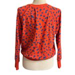 Sundry Abstract Dots Fitted Raglan Sweatshirt lighthouse red-blue dots-Size 1(S) Photo 1