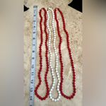 Trifari 3  Vintage Signed Bead Necklaces Photo 1