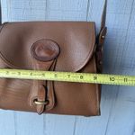 Dooney & Bourke Vtg Essex Tan Pebble Leather Crossbody Purse Adjustable Strap Photo 4