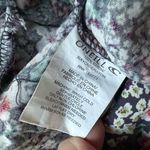 O'Neill O’Neill Floral Dresss Smocked Waist Long Sleeve Large Casual Boho Vacation Beach Photo 8