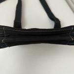 Baggallini  Cross Over Buckle Crossbody Expandable Black Nylon Travel Bag Photo 3