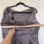 House Of CB House‎ of CB ‘CATIANA’ SMOKE ONE SLEEVE MAXI DRESS- L NWOT $285 Photo 8