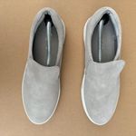 J/SLIDES NYC  Women's Gray Suede Leather Slip on Sneaker Shoes Size 11 Photo 1