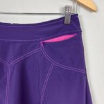 Title Nine  Nimblene Swing Skort Womens 2 Purple Solid Stretch Skirt‎ Athletic Photo 3