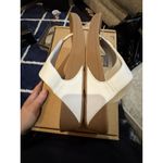 FitFlop  Women's Lulu Leather Toe-Post Thong Sandals White Size 11‎ Resort Photo 4