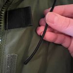 L.L.Bean Vintage Women’s Thinsulate Lined Hooded Jacket Green Black Medium 0 RF98 Photo 13