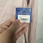 Arizona Jean Co Women's Long Sleeve Light Pink Top Size Large Soft Casual Shirt Photo 5