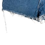 Levi's Levi’s 517 Cutoff Denim High Waisted Jean Shorts Size 36 Blue Distressed Raw Hem Photo 5