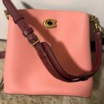 Coach  Pink Willow Shoulder Bag Photo 4