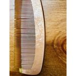 1920'S Art‎ Deco Celluloid La Parisienne Hair Comb FRANCE Salmon Brown 8.75" Photo 7
