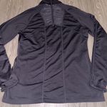 Athleta Women’s Dark Gray Zip Up Lightweight Sweater Photo 6