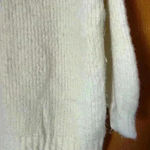 Molly Bracken  Fuzzy Sweater Cream Turtleneck sweater Photo 5