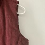 Lemon Tart Vest Women's Small Burgundy Skyros Wool Quilted Winter Gorpcore Red Photo 6