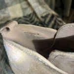 Madden Girl Taupe Textile Wedge Booties - Size 10M Photo 5