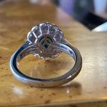 Natural Chrysocolla Orissa Garnet Sterling Silver Ring Size 6 Blue Photo 4