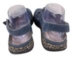 Rieker Daisy Blue Suede Cross Strap Comfort Walking Sandals Women's Size 41 9 Photo 4