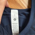 Lululemon Athletica Navy Geometric Sports Bra size small Photo 1