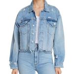Boyish  Harvey Blue Distressed Denim Jacket Medium Photo 0