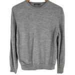 MFH Knits Ash Gray 100% Baby Alpaca Crew Neck Sweater Size Large Photo 0