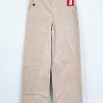 Spanx Stretched Twill Wide Leg Crop Pants Pale Pink Size XS NEW Photo 0