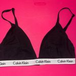 Calvin Klein Black Wireless Bralette Photo 0