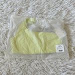 Good American New Scuba Hot Shoulder Bikini Top in Key lime001 size Medium Photo 2