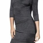 White House | Black Market  gray jersey knit tiered sheath Photo 0