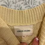 LouLou Studio Square Neckline Top Yellow Size XS Photo 3