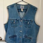 st. john's bay Vintage St John’s bay Denim Vest Photo 0
