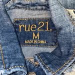 Rue 21 women’s medium denim vest Photo 4