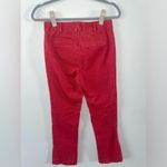 Anthropologie  Red Suede Jeans Photo 3
